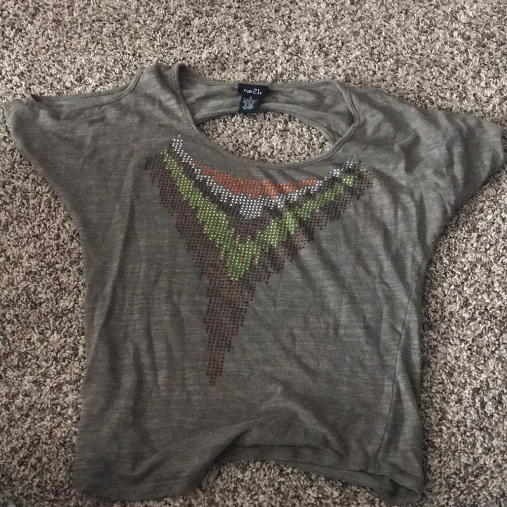 Green olive shirt